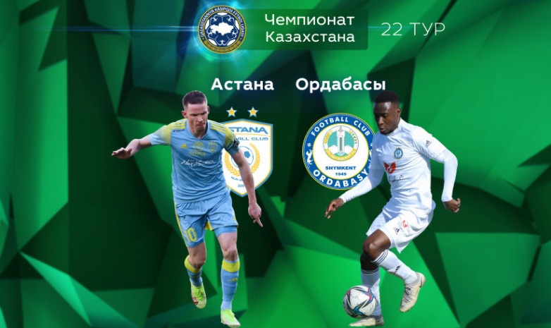 «Астана» - «Ордабасы»: стартовые составы команд
