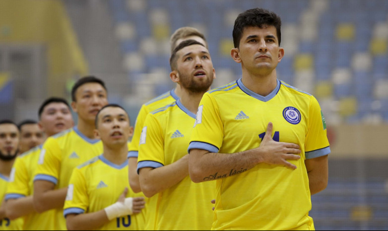 Объявлен состав сборной Казахстана по футзалу на матч против Словении