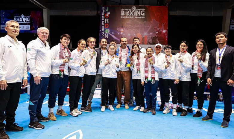 ВИДЕО. Казахстанские боксерши исполнили на ринге зажигательный танец после успешного выступления на чемпионате Азии