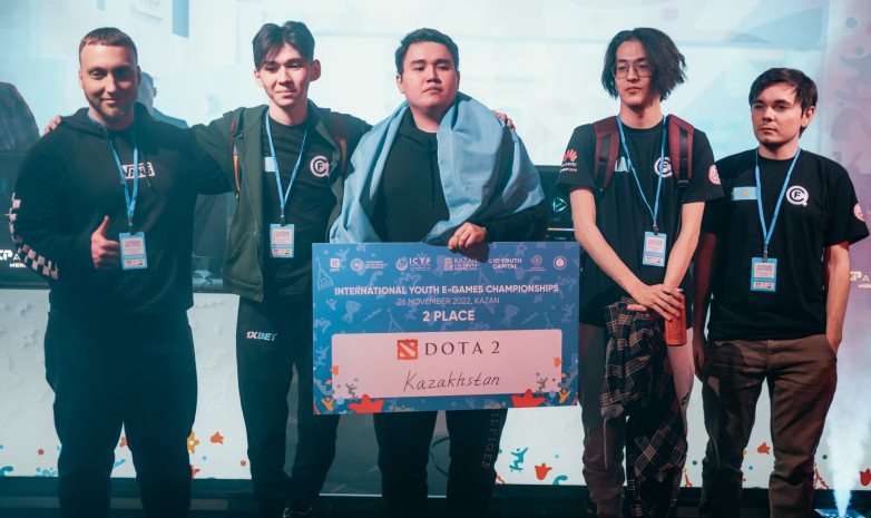 Казахстанский состав по Dota 2 занял второе место на Международном молодежном чемпионате по киберспорту среди стран ОИС