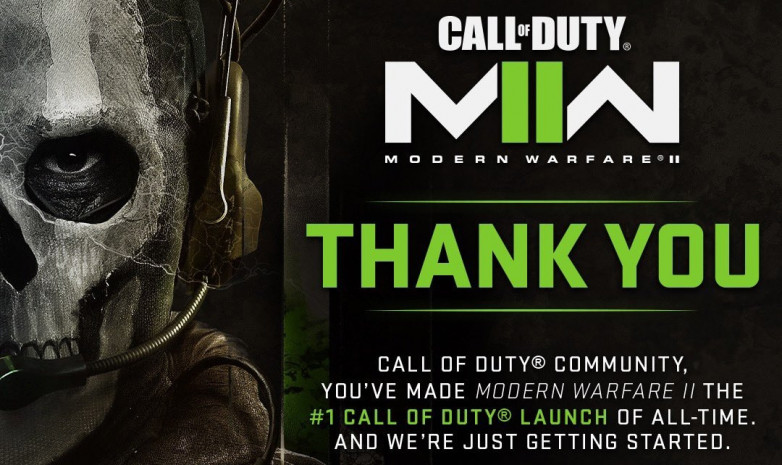 Официально: Запуск Call of Duty: Modern Warfare 2 стал самым успешным за всю историю серии