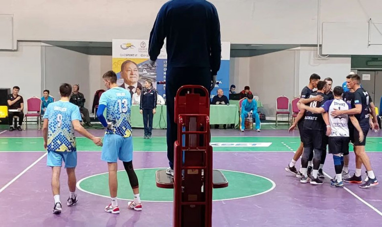 Результаты шестого дня 1-го тура мужского чемпионата Казахстана по волейболу