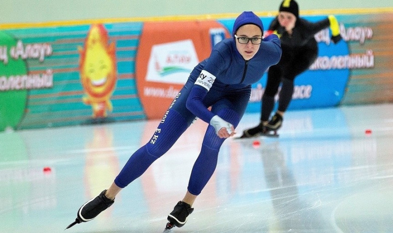 Алина Дауранова финишировала 7-й на дистанции 500 м в дивизионе B на ЭКМ по конькобежному спорту