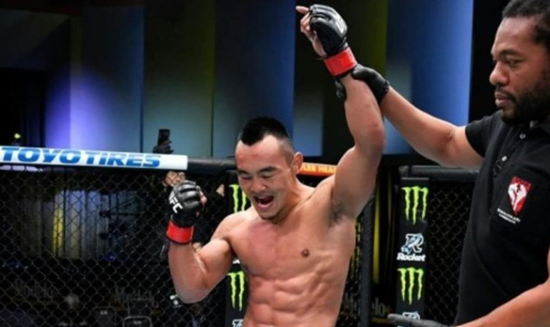 Этнический казах из Китая одержал победу на турнире UFC