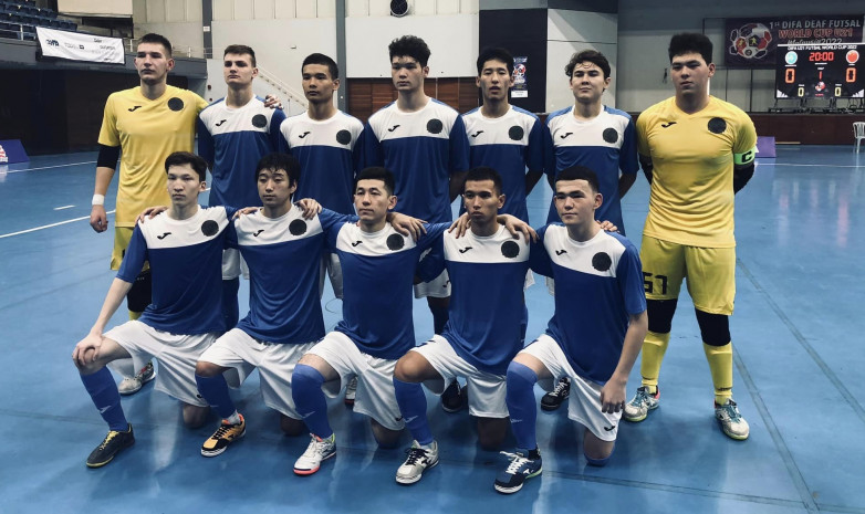Сборная Казахстана вышла в полуфинал молодежного чемпионата мира по футзалу среди глухих
