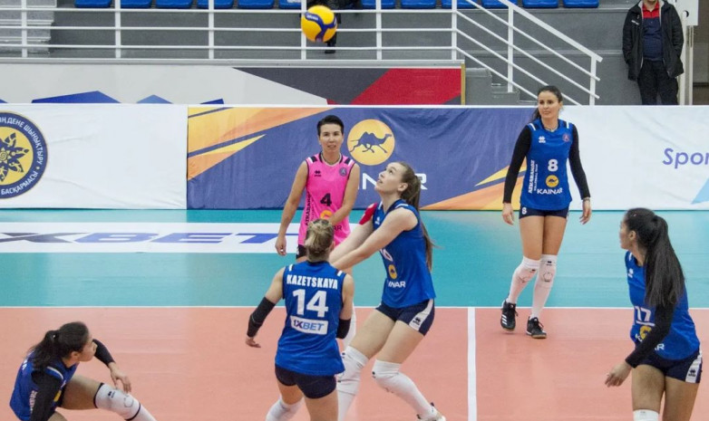Результаты матчей первого дня 2-го тура женского чемпионата Казахстана по волейболу