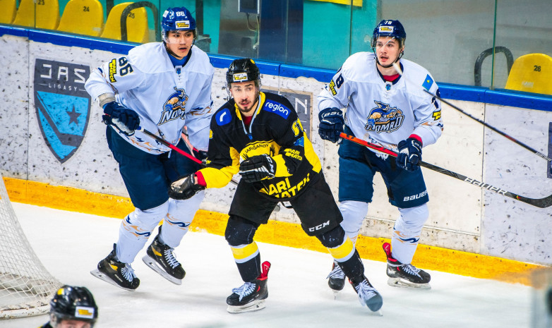 Прямая трансляция матчей чемпионата Казахстана по хоккею за 25 декабря