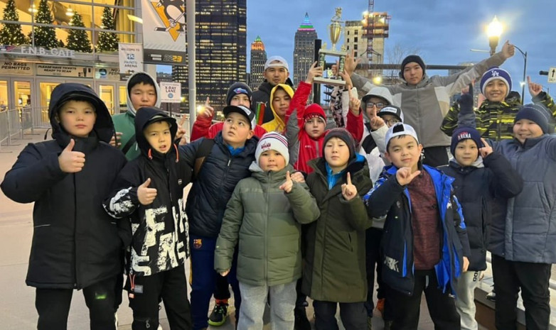 Юные хоккеисты из Кыргызстана стали победителями турнира в США