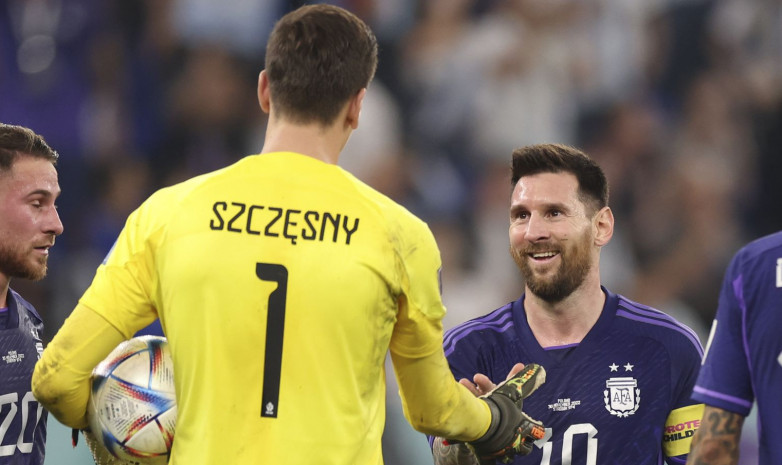Щенсны поспорил с Месси на 100 евро во время матча Польша — Аргентина