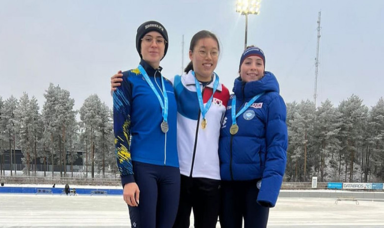 Казахстанская конькобежка Алина Дауранова завоевала «серебро» на ЭКМ среди юниоров в Финляндии 