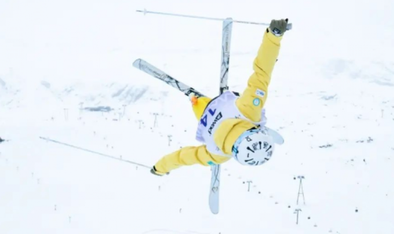 Могулистка Аяулым Амренова 14-я на этапе Кубка мира в Альп-д’Юэз