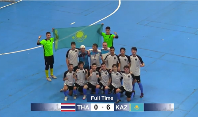 Сборная Казахстана обыграла Таиланд на молодежном чемпионате мира по футзалу среди глухих