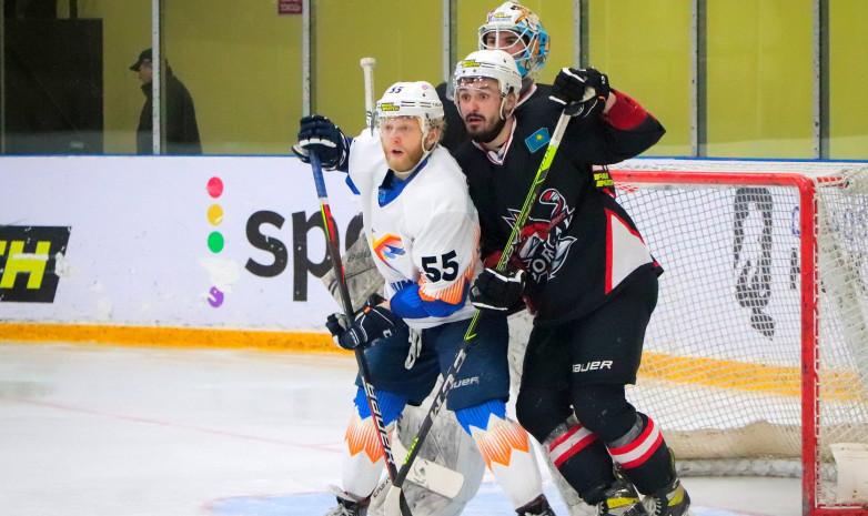 Хумо взял реванш у Горняка в матче регулярного этапа чемпионата Казахстана по хоккею