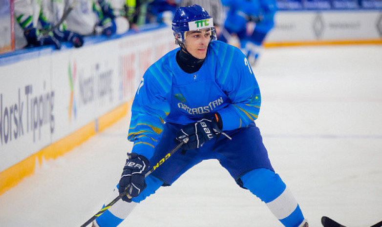 Фоторепортаж с матча МЧМ по хоккею Казахстан - Словения