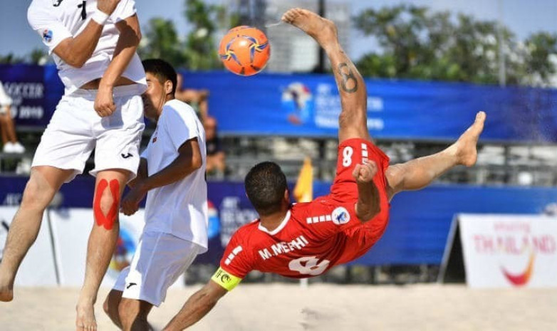 ЧА по пляжному футболу: Кыргызстан попал в четвертую корзину перед жеребьевкой