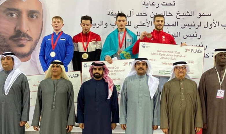 Казахстанский шпажист завоевал «бронзу» на Кубке Мира в Бахрейне 