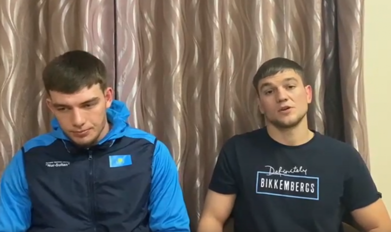 Борец и его тренер извинились за инцидент с Сериком Сапиевым (видео)