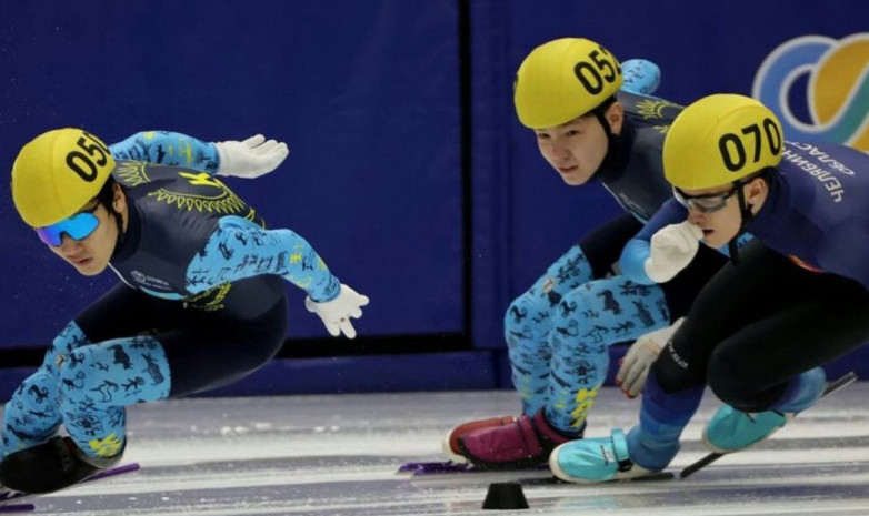 Сборная Казахстана по шорт-треку завоевала «серебро» на турнире «Дети Азии»