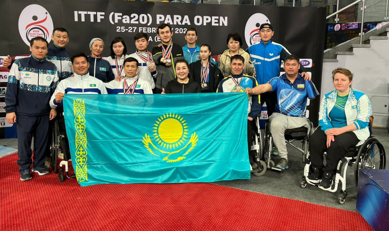 Казахстанцы сотворили сенсацию на открытом чемпионате по пара настольному теннису в Египте