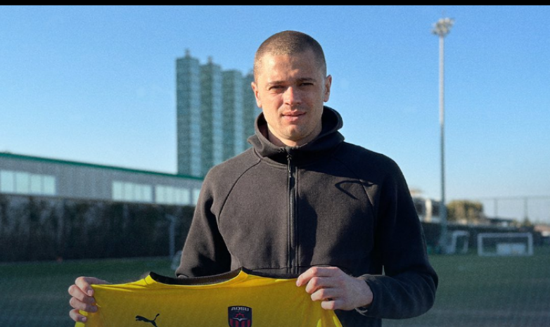 Футбольный клуб «Аксу» подписал контракт с казахстанским голкипером