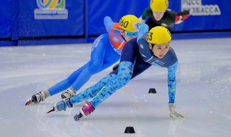 Две медали завоевали казахстанские шорт-трекисты на Играх «Дети Азии»
