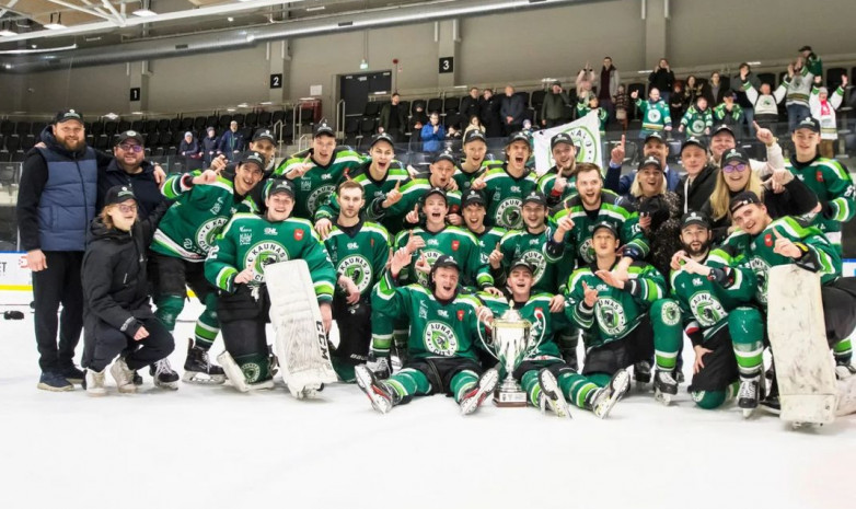 Трое хоккеистов из Казахстана стали победителями европейского чемпионата