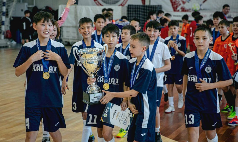 АФК «Кайрат» – победитель первенства Казахстана по футзалу U-13
