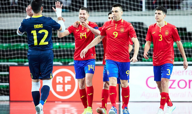 Сборные Испании и Италии выиграли в матчах отбора на ЧМ по футзалу