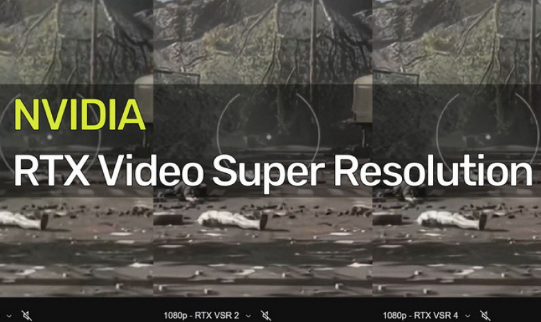 NVIDIA показала технологию, увеличивающую разрешение видео с помощью искусственного интеллекта в любом плеере и браузере