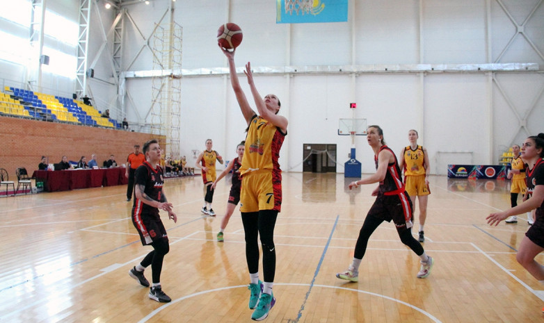 Результаты первых матчей 1/2 финала женского чемпионата Казахстана по баскетболу