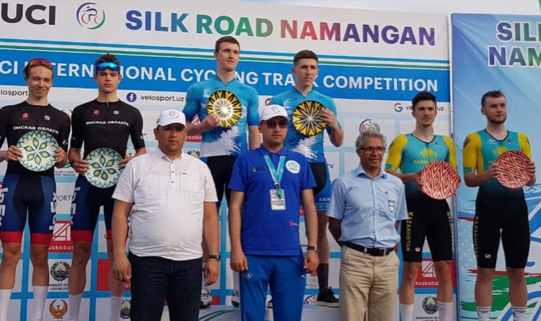 Казахстанские велогонщики дополнили комплект медалей на соревновании в Узбекистане