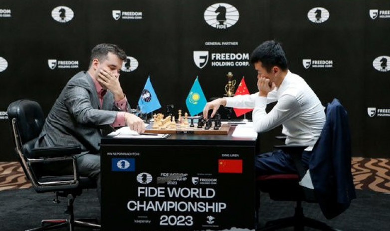 Интрига сохраняется. Ян Непомнящий проиграл шестую партию в матче за мировую шахматную корону в Астане