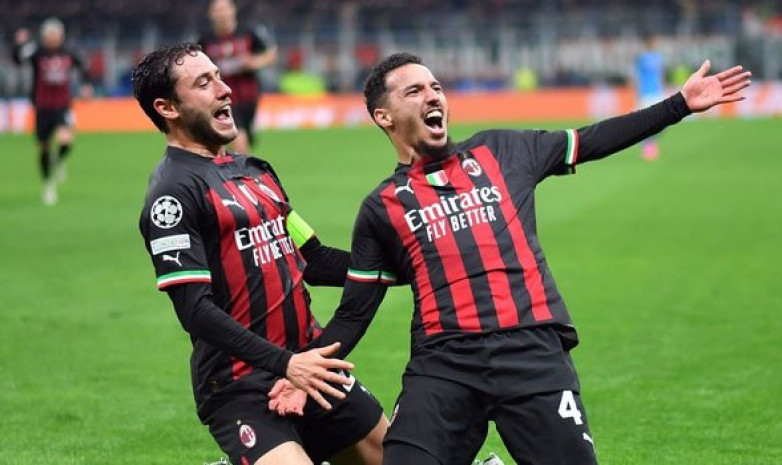 «Милан» обыграл «Наполи» в первом матче 1/4 финала Лиги чемпионов
