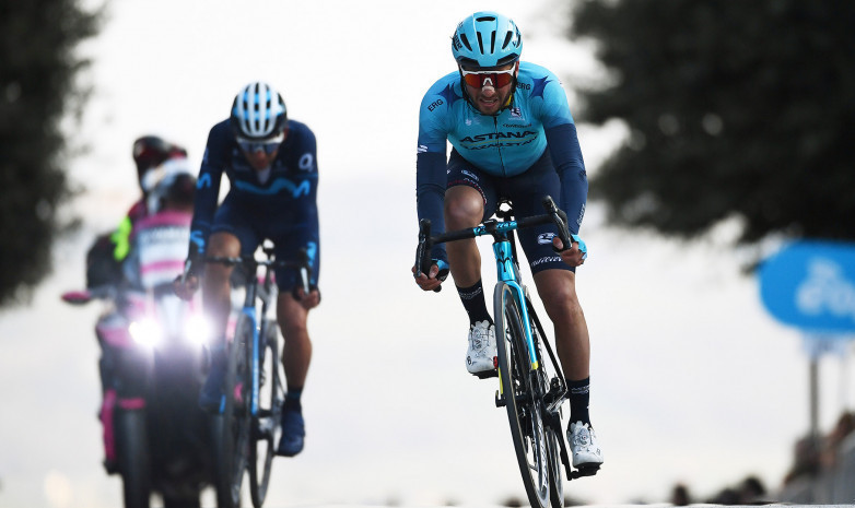 Гонщик «Астаны» стал 37-м на восьмом этапе «Джиро д’Италия»