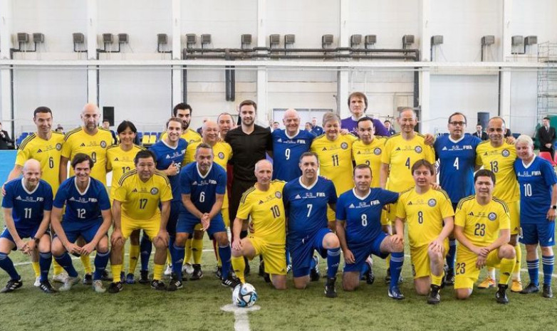 Президент FIFA Инфантино оформил хет-трик в ворота сборной Казахстана