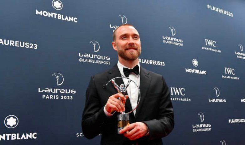 Кристиан Эриксен получил премию Laureus в категории «Возвращение года»