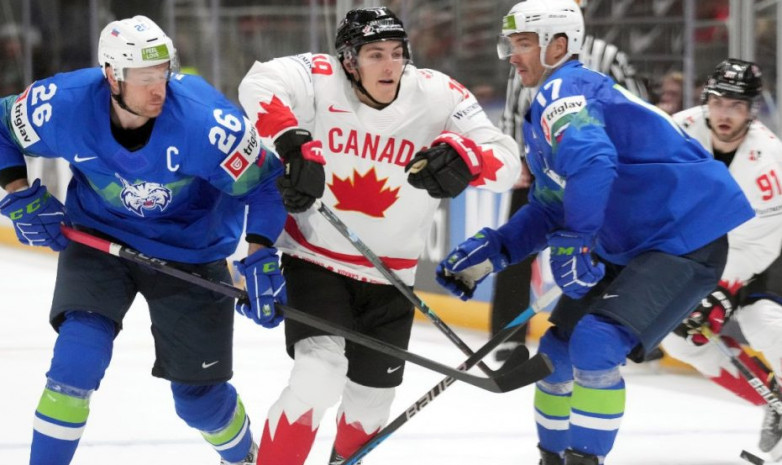 ВИДЕО. Канада разгромила Словению в матче чемпионата мира-2023 