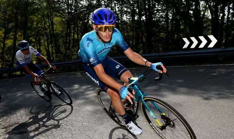 Итальянский гонщик «Астаны» попал в десятку сильнейших на 12-м этапе «Джиро д’Италия»