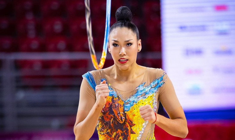 Казахстанка Эльжана Таниева завоевала четыре медали чемпионата Азии по художественной гимнастике в отдельных видах
