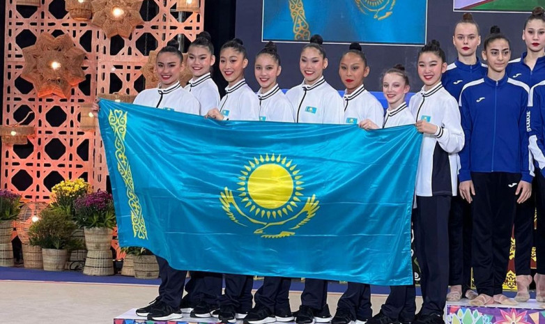 Казахстан завоевал «серебро» и «бронзу» на чемпионате Азии по художественной гимнастике среди взрослых
