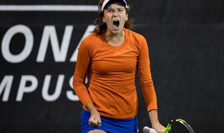 Казахстанская теннисистка вышла в четвертьфинал парного турнира в Берлине