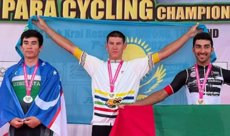 Қазақстандық велошабандоз андер арасындағы Азия чемпионатында топтық жарысты жеңіп алды