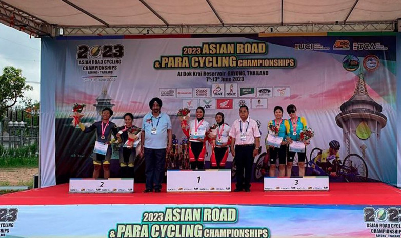 Сборная Казахстана по паравелоспорту завоевала две «бронзы» на чемпионате Азии