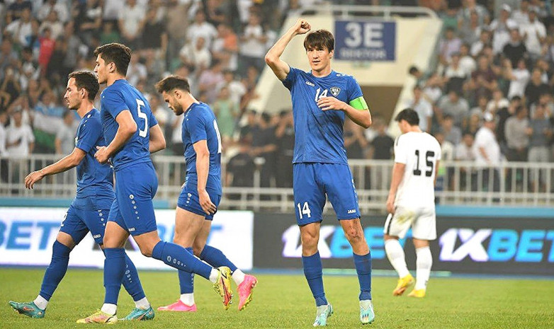 Узбекистанские футболисты одержали победу над сборной Таджикистана