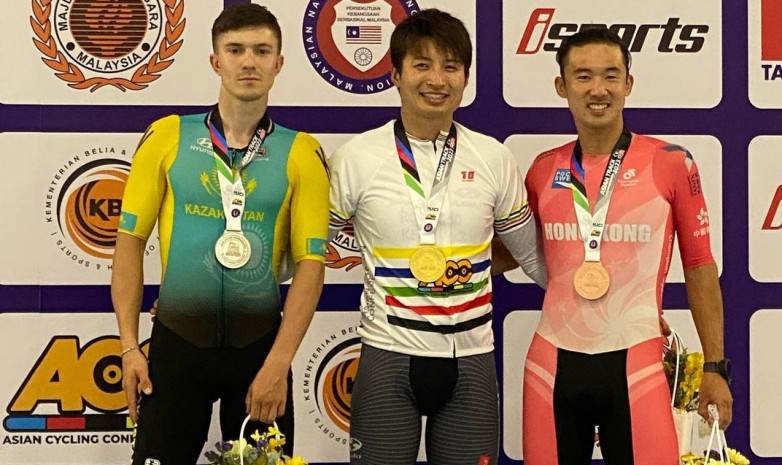 Казахстанский гонщик завоевал серебряную чемпионата Азии по велоспорту на треке в Нилае