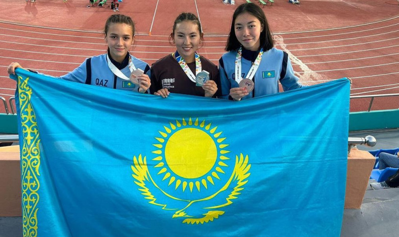 Казахстанки завоевали 2 медали чемпионата Азии по легкой атлетике среди юниоров