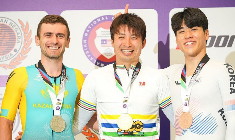Казахстанец завоевал серебряную медаль чемпионата Азии в омниуме по велоспорту на треке
