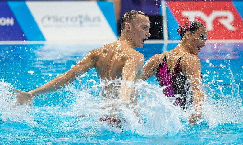 Сборная Казахстана по синхронному плаванию прошла в финал в произвольной программе на ЧМ в Фукуоке