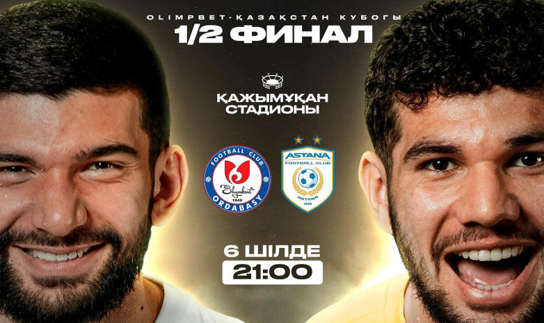 Прямая трансляция ответного матча «Ордабасы»‎ — «Астана»‎