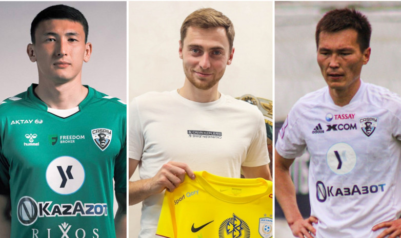 «Каспий» устроил чистку, «Астана» усилилась игроком сборной, а «Тобол» подписал форварда из Боснии